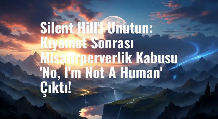 Silent Hill'i Unutun: Kıyamet Sonrası Misafirperverlik Kabusu 'No, I'm Not A Human' Çıktı!