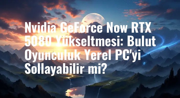 Nvidia GeForce Now RTX 5080 Yükseltmesi: Bulut Oyunculuk Yerel PC'yi Sollayabilir mi?