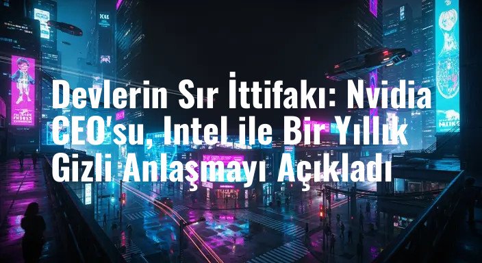Devlerin Sır İttifakı: Nvidia CEO'su, Intel ile Bir Yıllık Gizli Anlaşmayı Açıkladı