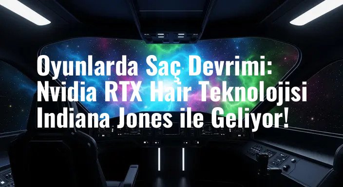 Oyunlarda Saç Devrimi: Nvidia RTX Hair Teknolojisi Indiana Jones ile Geliyor!