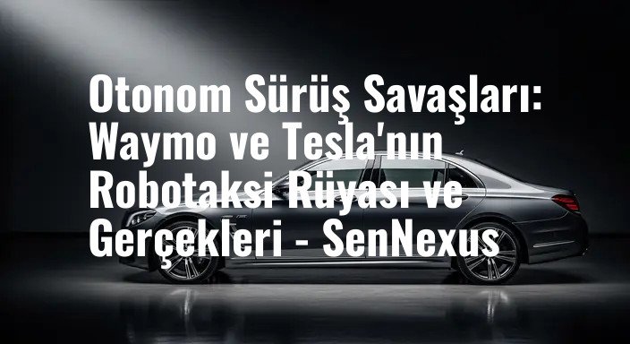 Otonom Sürüş Savaşları: Waymo ve Tesla'nın Robotaksi Rüyası ve Gerçekleri - SenNexus