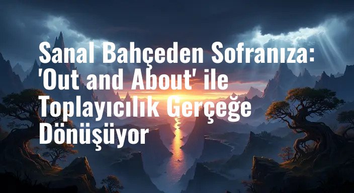Sanal Bahçeden Sofranıza: 'Out and About' ile Toplayıcılık Gerçeğe Dönüşüyor