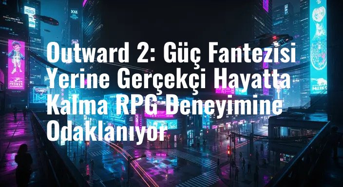 Outward 2: Güç Fantezisi Yerine Gerçekçi Hayatta Kalma RPG Deneyimine Odaklanıyor