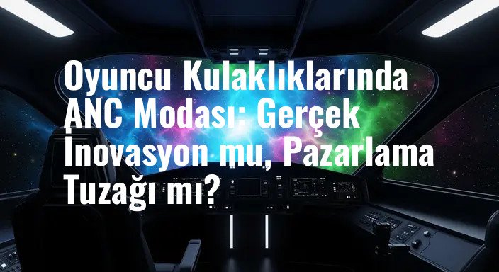 Oyuncu Kulaklıklarında ANC Modası: Gerçek İnovasyon mu, Pazarlama Tuzağı mı?
