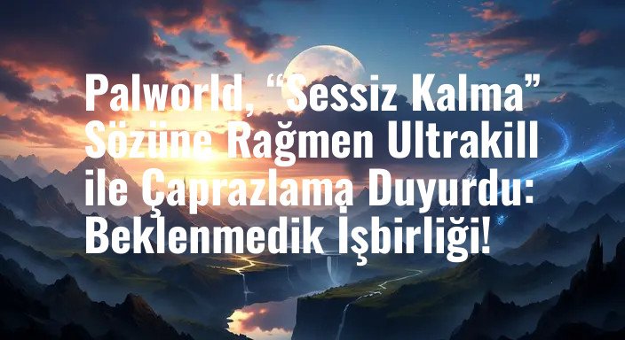 Palworld, “Sessiz Kalma” Sözüne Rağmen Ultrakill ile Çaprazlama Duyurdu: Beklenmedik İşbirliği!