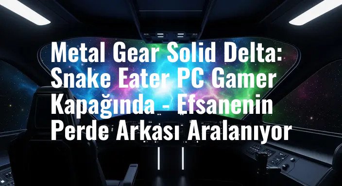 Metal Gear Solid Delta: Snake Eater PC Gamer Kapağında - Efsanenin Perde Arkası Aralanıyor