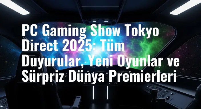 PC Gaming Show Tokyo Direct 2025: Tüm Duyurular, Yeni Oyunlar ve Sürpriz Dünya Premierleri