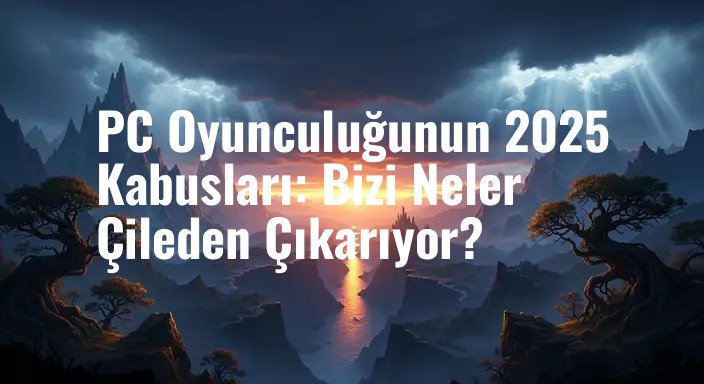 PC Oyunculuğunun 2025 Kabusları: Bizi Neler Çileden Çıkarıyor?