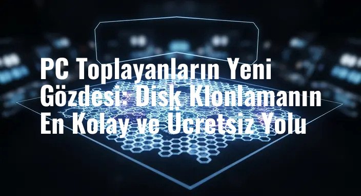 PC Toplayanların Yeni Gözdesi: Disk Klonlamanın En Kolay ve Ücretsiz Yolu
