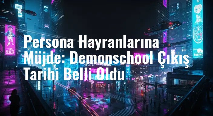 Persona Hayranlarına Müjde: Demonschool Çıkış Tarihi Belli Oldu
