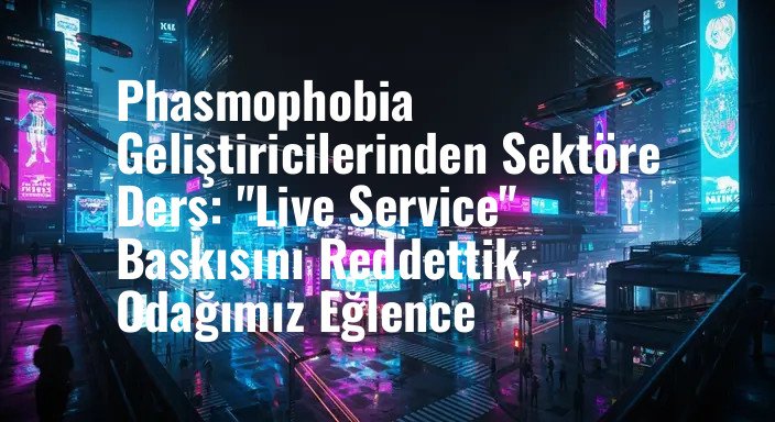 Phasmophobia Geliştiricilerinden Sektöre Ders: "Live Service" Baskısını Reddettik, Odağımız Eğlence