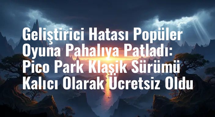 Geliştirici Hatası Popüler Oyuna Pahalıya Patladı: Pico Park Klasik Sürümü Kalıcı Olarak Ücretsiz Oldu