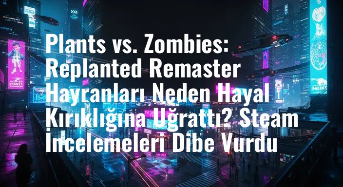 Plants vs. Zombies: Replanted Remaster Hayranları Neden Hayal Kırıklığına Uğrattı? Steam İncelemeleri Dibe Vurdu