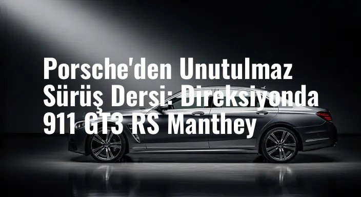 Porsche'den Unutulmaz Sürüş Dersi: Direksiyonda 911 GT3 RS Manthey