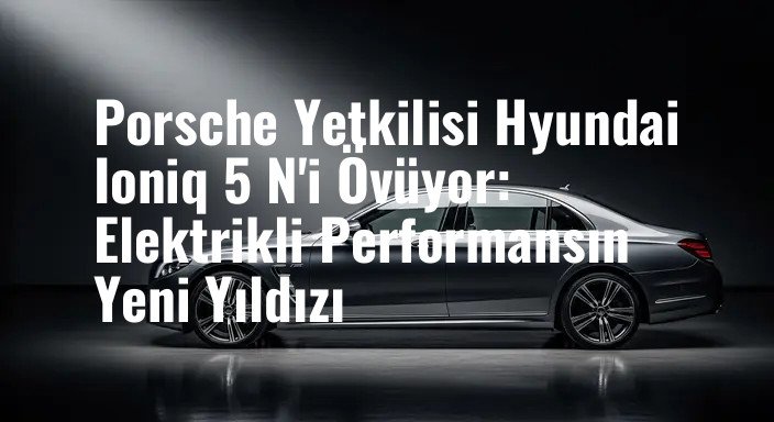 Porsche Yetkilisi Hyundai Ioniq 5 N'i Övüyor: Elektrikli Performansın Yeni Yıldızı