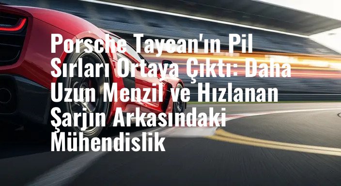 Porsche Taycan'ın Pil Sırları Ortaya Çıktı: Daha Uzun Menzil ve Hızlanan Şarjın Arkasındaki Mühendislik