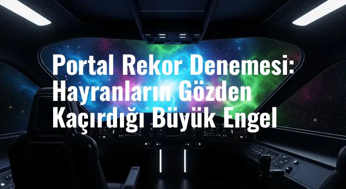 Portal Rekor Denemesi: Hayranların Gözden Kaçırdığı Büyük Engel