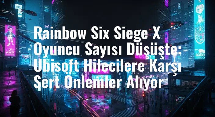 Rainbow Six Siege X Oyuncu Sayısı Düşüşte: Ubisoft Hilecilere Karşı Sert Önlemler Alıyor