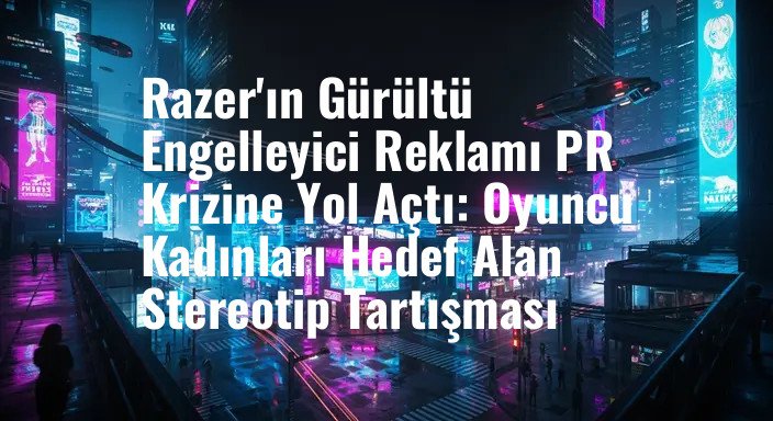 Razer'ın Gürültü Engelleyici Reklamı PR Krizine Yol Açtı: Oyuncu Kadınları Hedef Alan Stereotip Tartışması