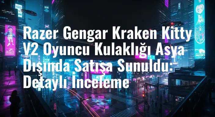 Razer Gengar Kraken Kitty V2 Oyuncu Kulaklığı Asya Dışında Satışa Sunuldu: Detaylı İnceleme