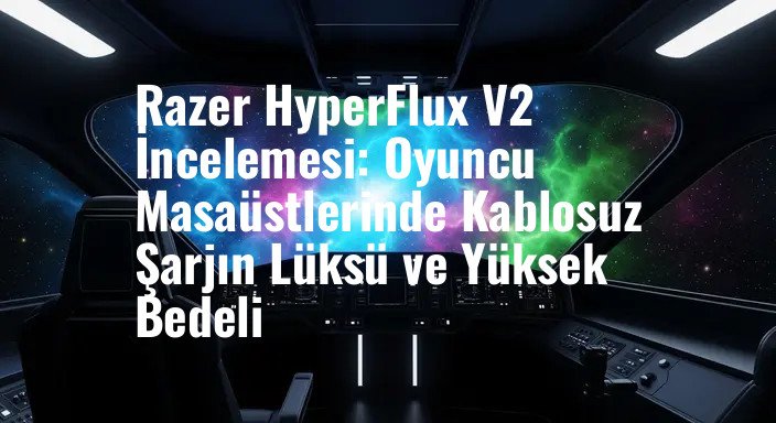 Razer HyperFlux V2 İncelemesi: Oyuncu Masaüstlerinde Kablosuz Şarjın Lüksü ve Yüksek Bedeli