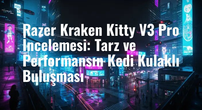 Razer Kraken Kitty V3 Pro İncelemesi: Tarz ve Performansın Kedi Kulaklı Buluşması