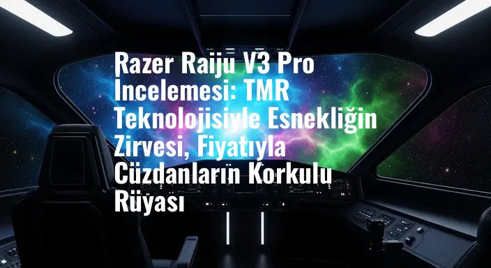 Razer Raiju V3 Pro İncelemesi: TMR Teknolojisiyle Esnekliğin Zirvesi, Fiyatıyla Cüzdanların Korkulu Rüyası