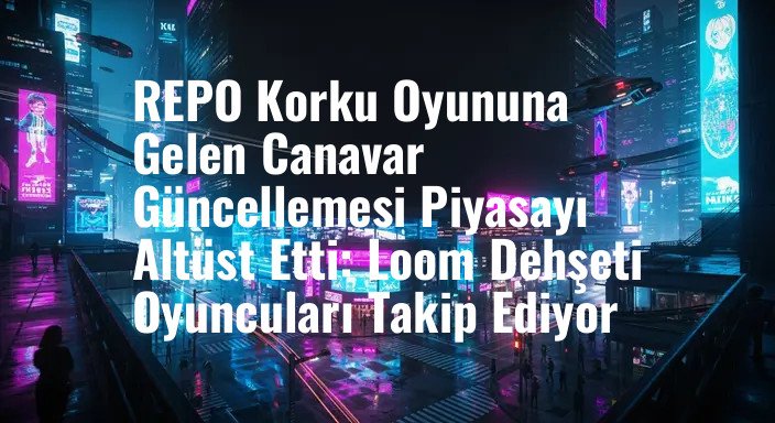 REPO Korku Oyununa Gelen Canavar Güncellemesi Piyasayı Altüst Etti: Loom Dehşeti Oyuncuları Takip Ediyor