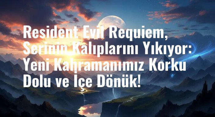 Resident Evil Requiem, Serinin Kalıplarını Yıkıyor: Yeni Kahramanımız Korku Dolu ve İçe Dönük!