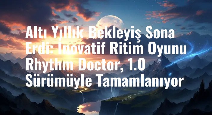 Altı Yıllık Bekleyiş Sona Erdi: İnovatif Ritim Oyunu Rhythm Doctor, 1.0 Sürümüyle Tamamlanıyor