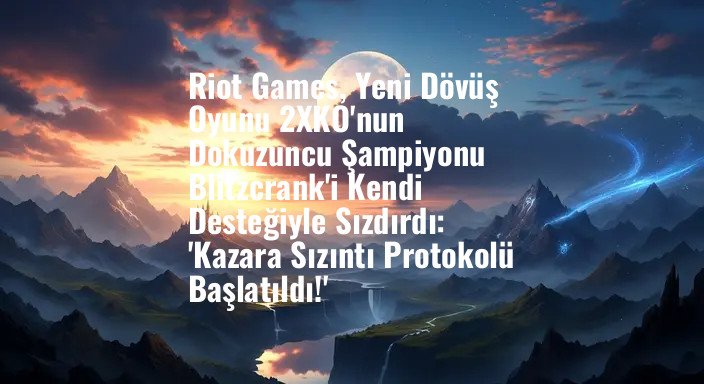 Riot Games, Yeni Dövüş Oyunu 2XKO'nun Dokuzuncu Şampiyonu Blitzcrank'i Kendi Desteğiyle Sızdırdı: 'Kazara Sızıntı Protokolü Başlatıldı!'