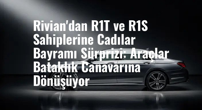 Rivian'dan R1T ve R1S Sahiplerine Cadılar Bayramı Sürprizi: Araçlar Bataklık Canavarına Dönüşüyor