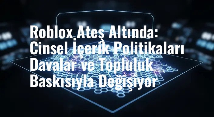 Roblox Ateş Altında: Cinsel İçerik Politikaları Davalar ve Topluluk Baskısıyla Değişiyor