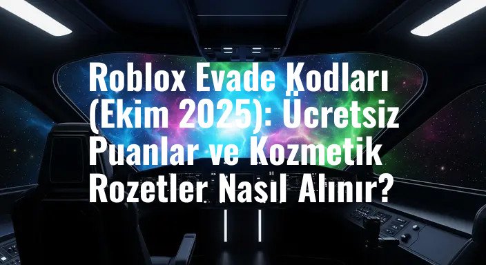 Roblox Evade Kodları (Ekim 2025): Ücretsiz Puanlar ve Kozmetik Rozetler Nasıl Alınır?