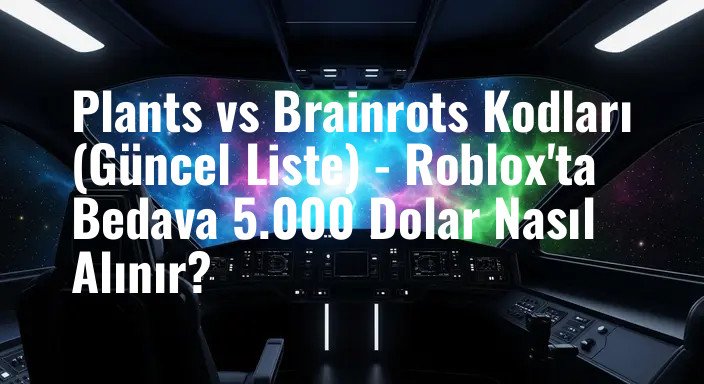 Plants vs Brainrots Kodları (Güncel Liste) - Roblox'ta Bedava 5.000 Dolar Nasıl Alınır?