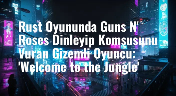 Rust Oyununda Guns N' Roses Dinleyip Komşusunu Vuran Gizemli Oyuncu: 'Welcome to the Jungle'
