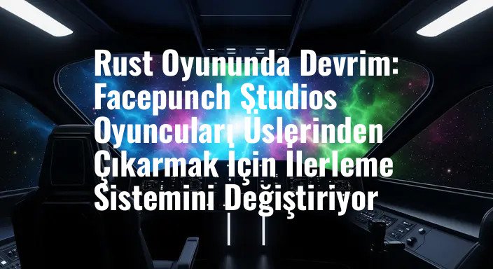 Rust Oyununda Devrim: Facepunch Studios Oyuncuları Üslerinden Çıkarmak İçin İlerleme Sistemini Değiştiriyor