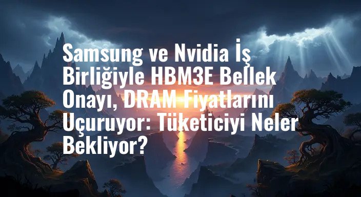 Samsung ve Nvidia İş Birliğiyle HBM3E Bellek Onayı, DRAM Fiyatlarını Uçuruyor: Tüketiciyi Neler Bekliyor?