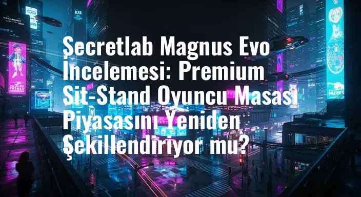 Secretlab Magnus Evo İncelemesi: Premium Sit-Stand Oyuncu Masası Piyasasını Yeniden Şekillendiriyor mu?