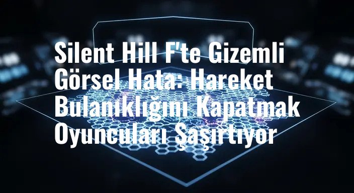 Silent Hill F'te Gizemli Görsel Hata: Hareket Bulanıklığını Kapatmak Oyuncuları Şaşırtıyor