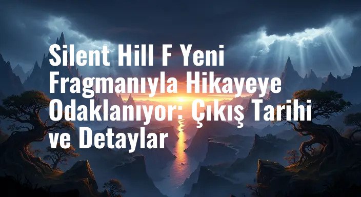 Silent Hill F Yeni Fragmanıyla Hikayeye Odaklanıyor: Çıkış Tarihi ve Detaylar