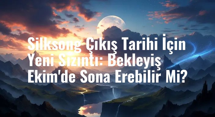 Silksong Çıkış Tarihi İçin Yeni Sızıntı: Bekleyiş Ekim'de Sona Erebilir Mi?
