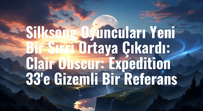 Silksong Oyuncuları Yeni Bir Sırrı Ortaya Çıkardı: Clair Obscur: Expedition 33'e Gizemli Bir Referans