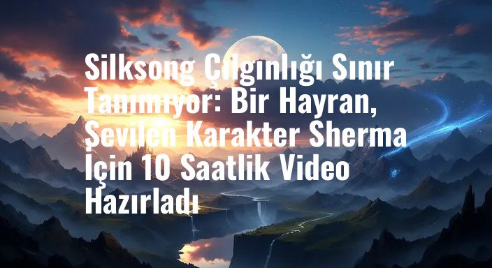 Silksong Çılgınlığı Sınır Tanımıyor: Bir Hayran, Sevilen Karakter Sherma İçin 10 Saatlik Video Hazırladı