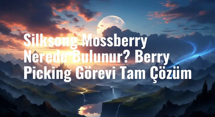 Silksong Mossberry Nerede Bulunur? Berry Picking Görevi Tam Çözüm