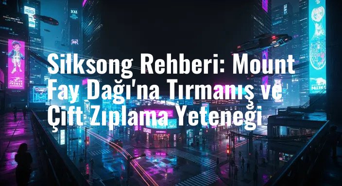 Silksong Rehberi: Mount Fay Dağı'na Tırmanış ve Çift Zıplama Yeteneği