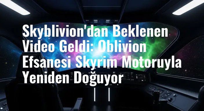 Skyblivion'dan Beklenen Video Geldi: Oblivion Efsanesi Skyrim Motoruyla Yeniden Doğuyor