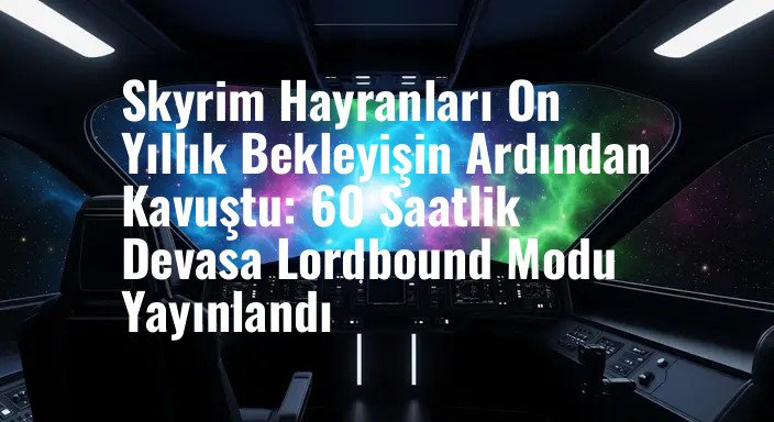 Skyrim Hayranları On Yıllık Bekleyişin Ardından Kavuştu: 60 Saatlik Devasa Lordbound Modu Yayınlandı