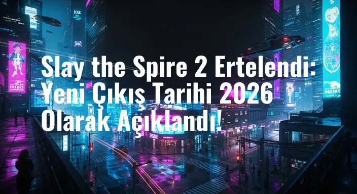 Slay the Spire 2 Ertelendi: Yeni Çıkış Tarihi 2026 Olarak Açıklandı!