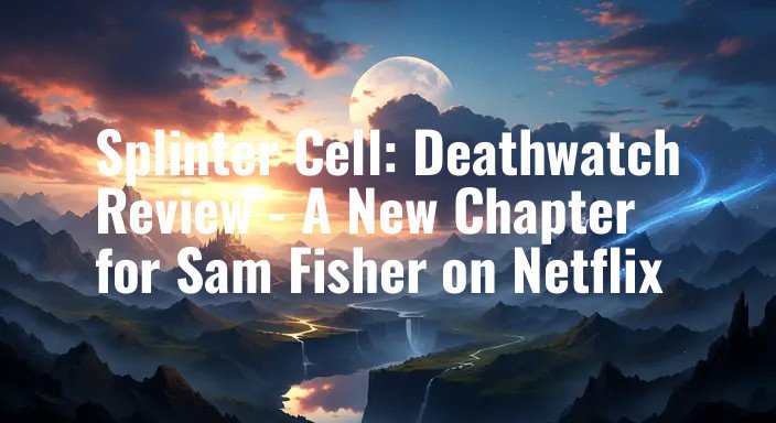 Splinter Cell: Deathwatch Review - A New Chapter for Sam Fisher on Netflix